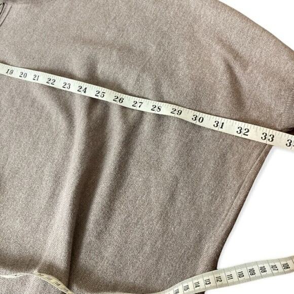 Escio Heather Mocha Oversized Tunic Blouse Women’s Size S/M Long Sleeve NWT - Picture 10 of 13